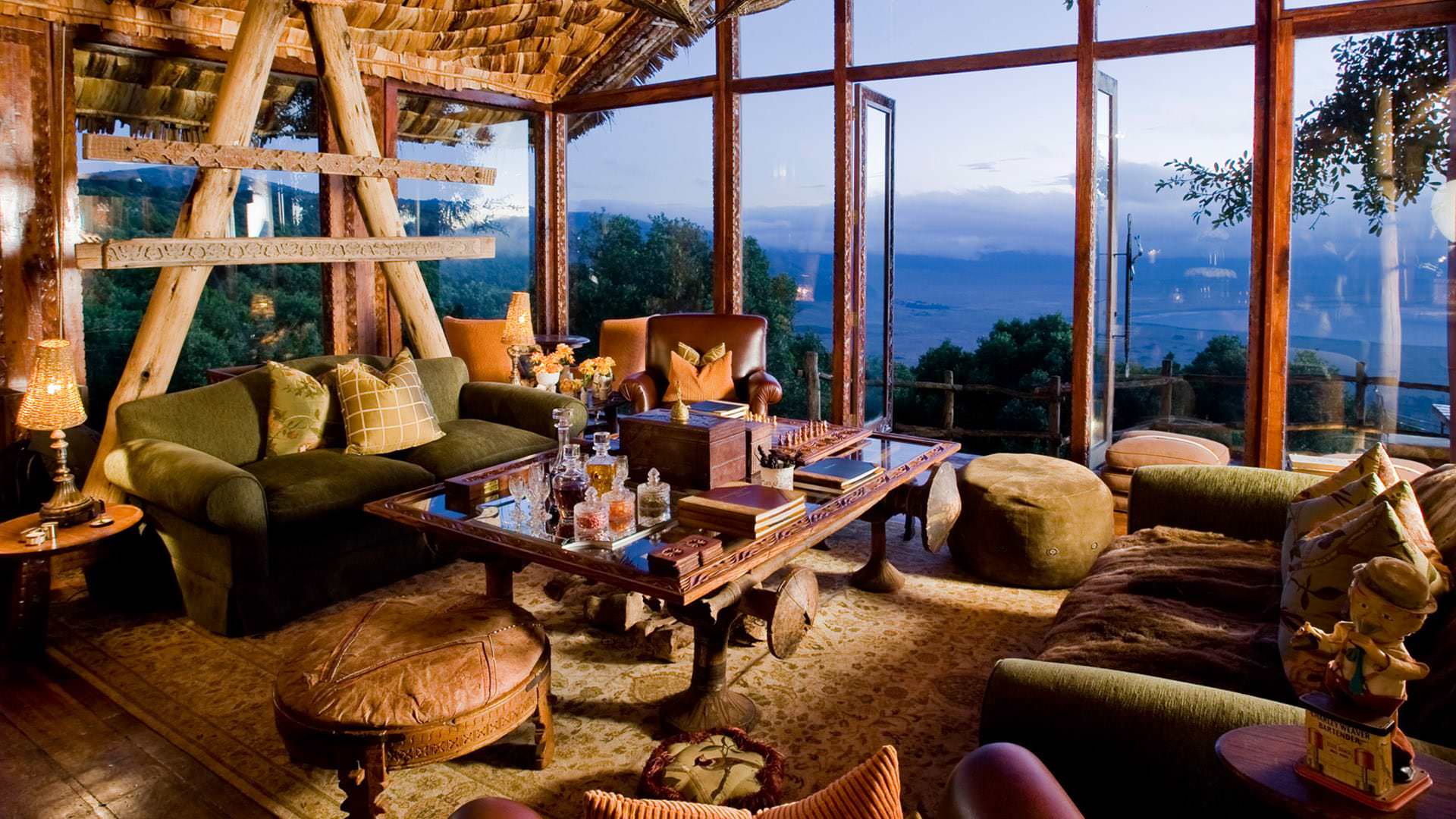 Tree Lodge lounge
