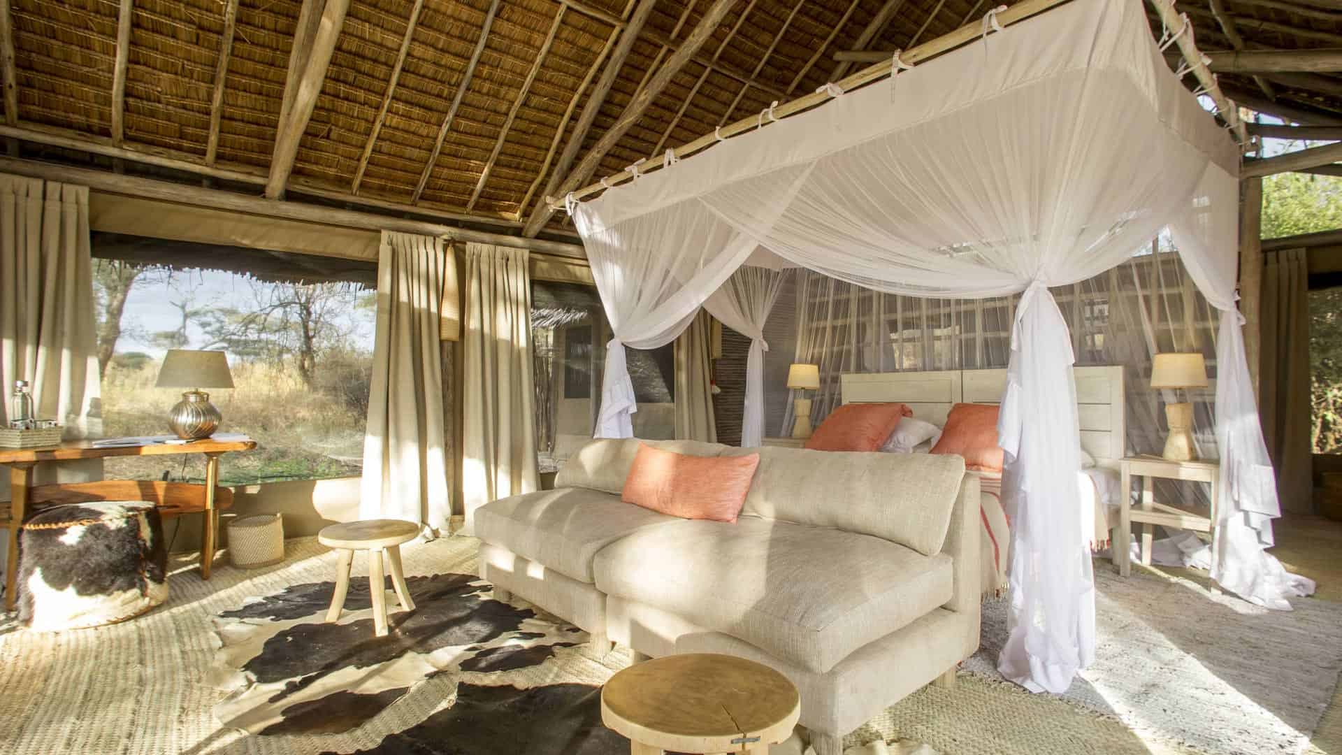 Guest room at Kuro camp