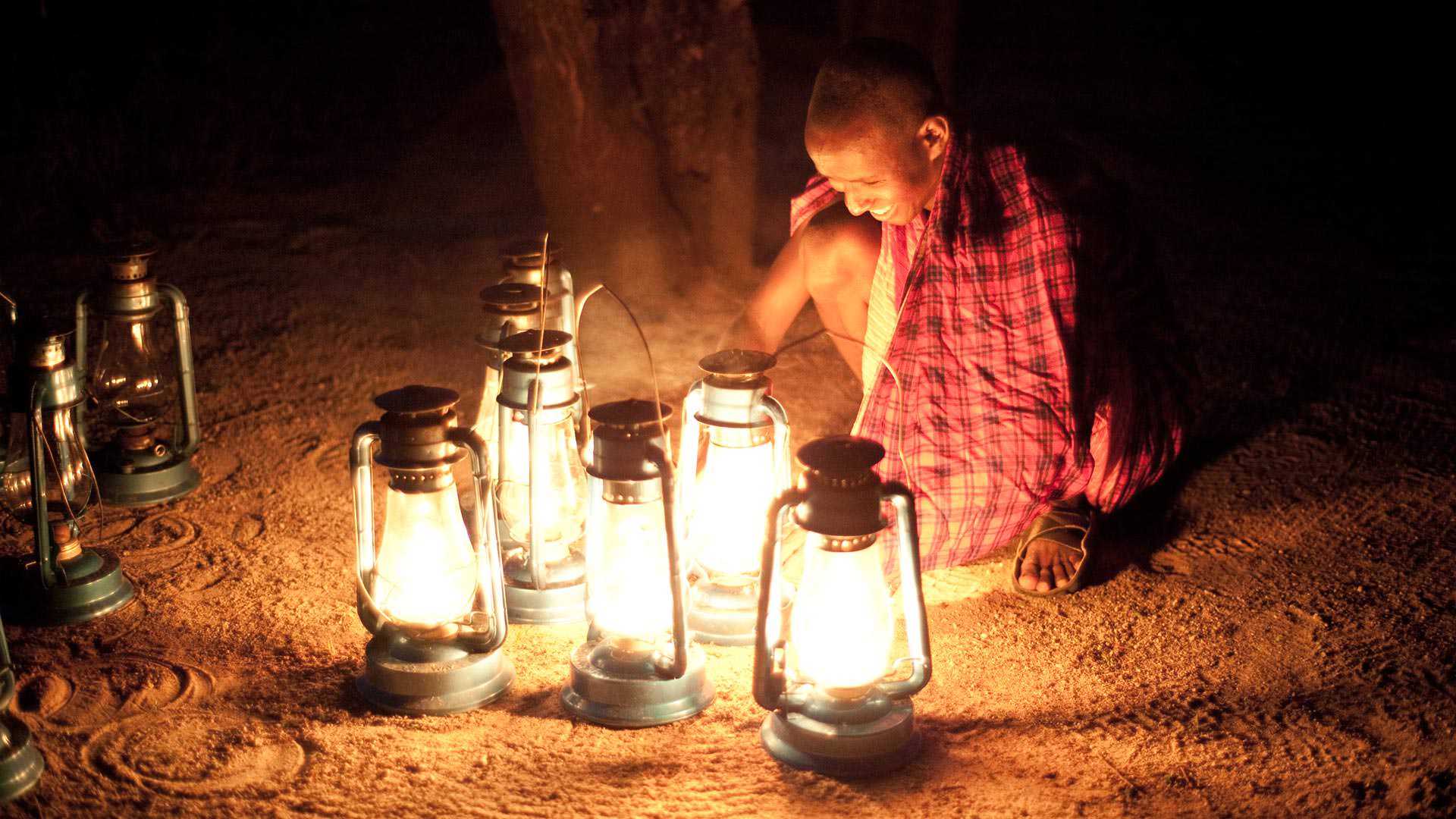 Lighting up - Manyara Ranch Conservancy