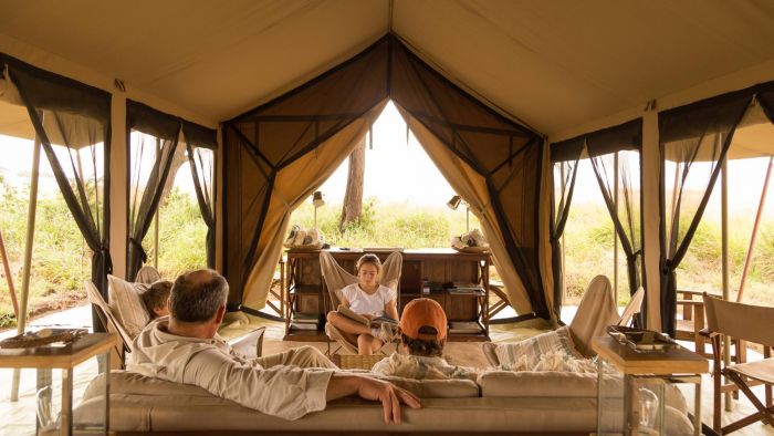 Serengeti Safari Camp Relaxing