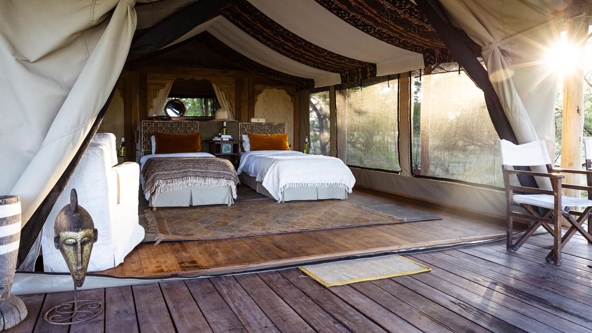 Serian Serengeti Lamai spacious guest tent