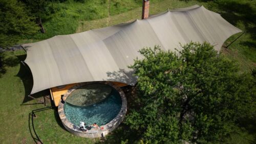 Sayari Retreats Aerial View Main Area