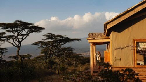 Entamanu Private views from cottage verandah